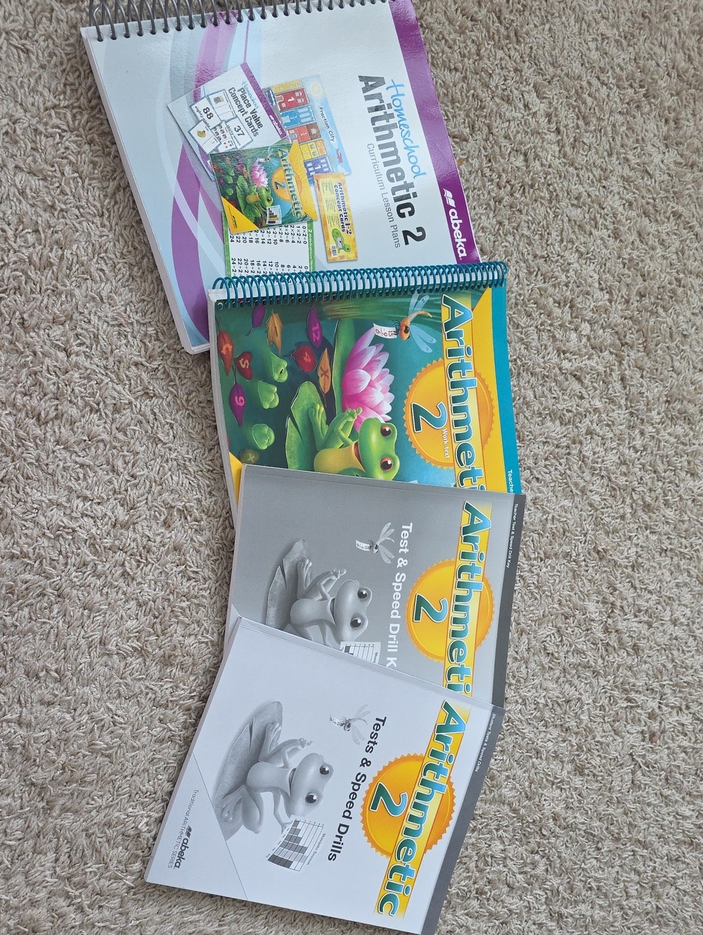 ABEKA Arithmetic 2 Parent/ Teacher set